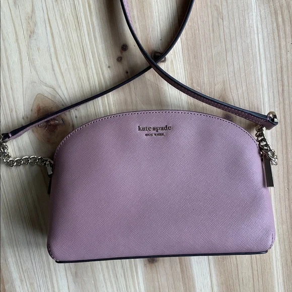 Kate Spade Hilli Cameron Street Mauvey Blush Crossbody Bag